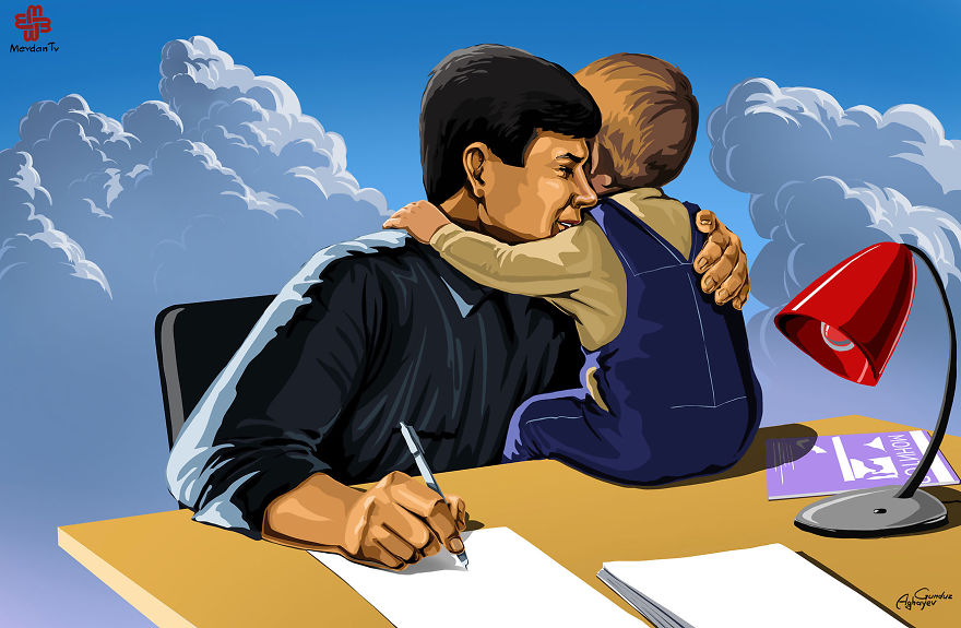 ilustrações crianças gunduz aghayev_6b