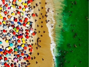 Ovos fritos na calçada