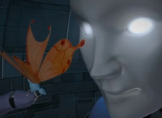 O robô e a borboleta