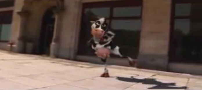 Vaca louca- animação de 30 segundos