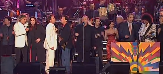 Resultado de imagem para Paul McCartney, Joe Cocker, Eric Clapton & Rod Stewart - All You Need Is Love (LIVE) HD