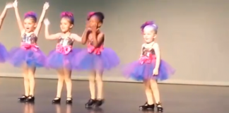 Menina que dança diferente se torna estrela Menina que dança diferente se torna estrela