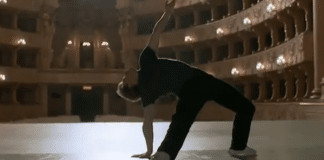 Mikhail Baryshnikov no filme “Noites Brancas”