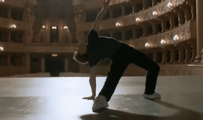 Mikhail Baryshnikov no filme “Noites Brancas”