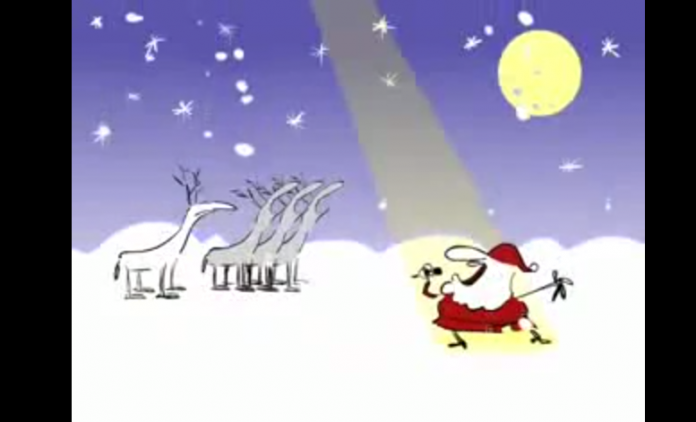 Papai Noel e as Renas: uma melodiosa parceria!