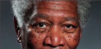 Morgan Freeman – pintura feita com o dedo em um Ipad (mais de 4 milhões de visualizações)