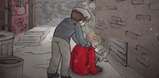 O casaco vermelho: uma criança que soube escolher