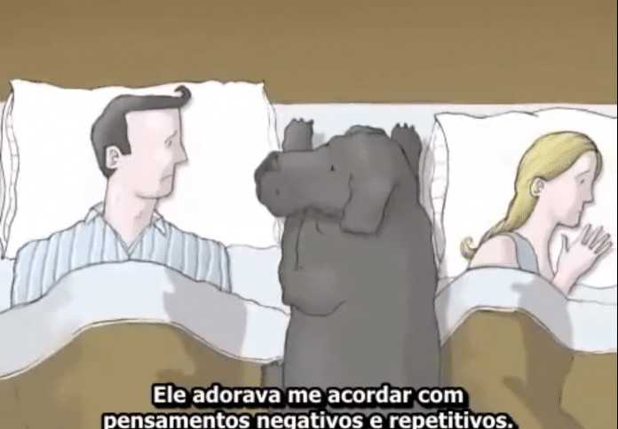 Eu tinha um cachorro preto: seu nome era Depressão.