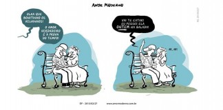 Novos velhinhos-uma tirinha sobre o amor moderno Novos velhinhos-uma tirinha sobre o amor moderno