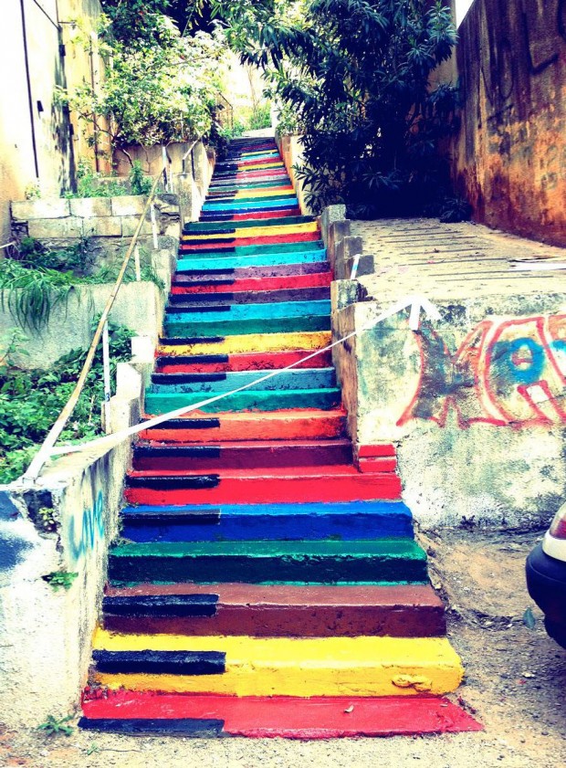 contioutra.com - As escadarias mais lindas do mundo- intervenção urbana