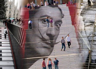 As escadarias mais lindas do mundo- intervenção urbana