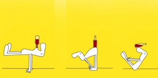Yoga para amantes de vinho