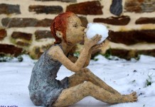 A explosão de vida e ternura nas esculturas de Jurga Martin