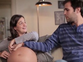 Tecnologia permite que pais sintam o bebê mexer