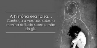 A verdade sobre o retrato da menina órfã deitada sobre a mãe