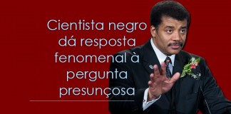 Cientista negro dá resposta fenomenal à pergunta presunçosa Cientista negro dá resposta fenomenal à pergunta presunçosa