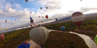 Conheça o espetáculo de balões de Albuquerque em um vídeo que vai te tirar o fôlego