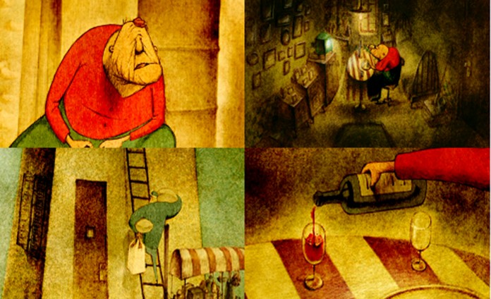 A Casa de Pequenos Cubinhos, um curta sobre a solidão