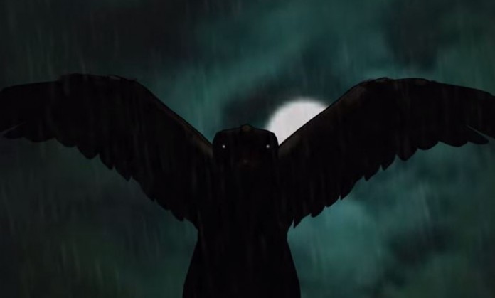 “O corvo”: animação baseada no conto de Edgar Allan Poe (narração Guto Russel)