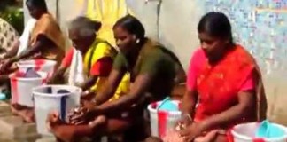 O toque com sentido: o exemplo do banho dos bebês na India