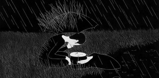 Um pai que chora não se afoga nas próprias lágrimas.