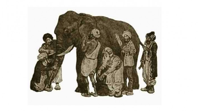 Os cegos e o elefante, folclore hindu