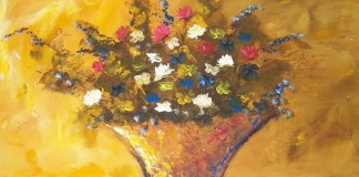 A vida é como um vaso, cujo vazio deve ser preenchido com flores