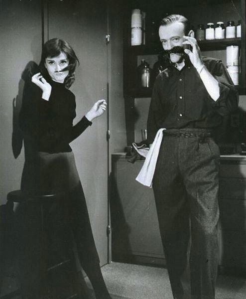 Audrey Hepburn and Fred Astaire