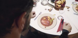 Restaurante projeta animação 3D no prato dos clientes e promove experiência sem igual