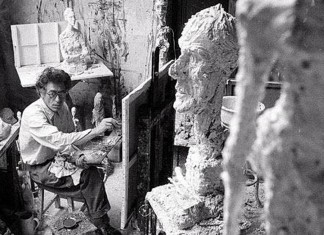 Grandes artistas em seus estúdios