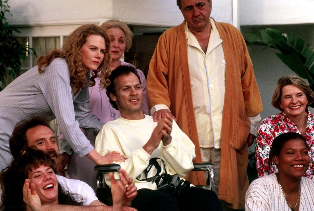 MY LIFE, Nicole Kidman, Michael Keaton, Michael Constantine, Queen Latifah, 1993, (c) Columbia
