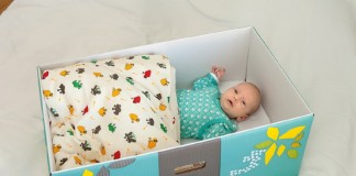 Recém-nascidos dormem em caixas de papelão, na Finlândia – conheça a beleza e o simbolismo dessa prática
