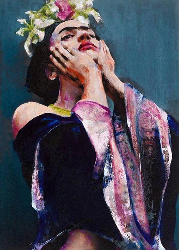 Frida, by Lita Cabellut