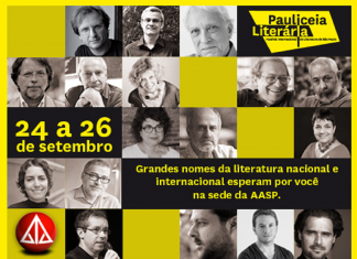 Pauliceia Literária – de 24 a 26 de setembro