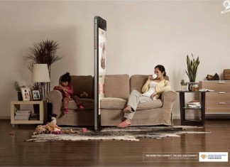 Campanha chinesa alerta para o distanciamento entre as pessoas devido ao excesso de tecnologia