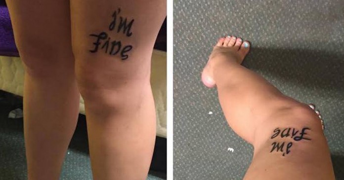 Mulher faz tattoo sobre sua depressão e imagem se torna viral