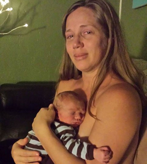 contioutra.com - Maternidade real: mãe compartilha foto do pós-parto e viraliza na internet