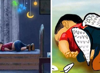 Ilustrações homenageiam garoto encontrado morto na Turquia; veja imagens