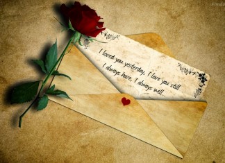 Ridículo mesmo é nunca ter escrito uma carta de amor.