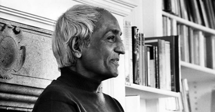 Jiddu Krishnamurti: desapegue-se