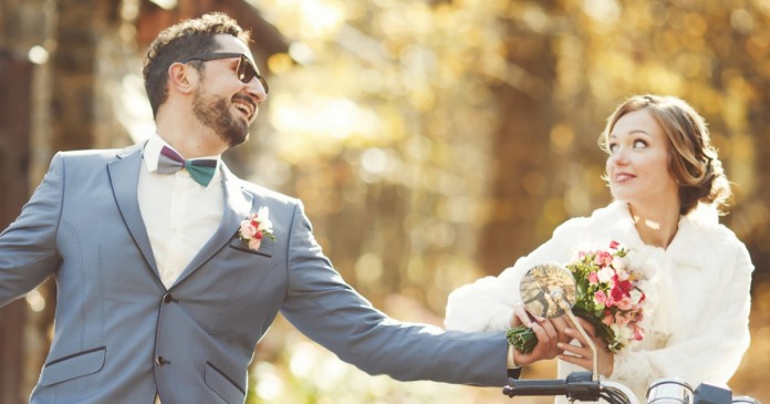 O que faz um casamento feliz não é a sorte. É o amor dos noivos.