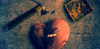 Para tudo! Meu coração está quebrado!