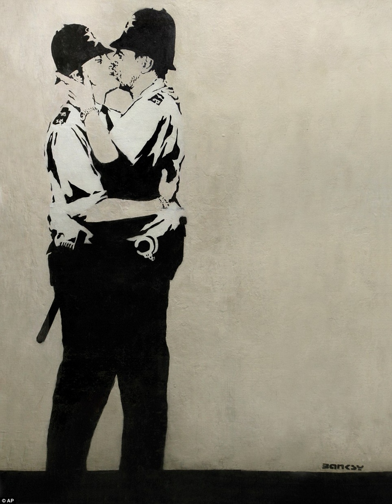contioutra.com - Banksy: 50 obras de arte polêmicas e famosas