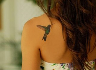 A felicidade é um beija-flor que pousa no ombro…