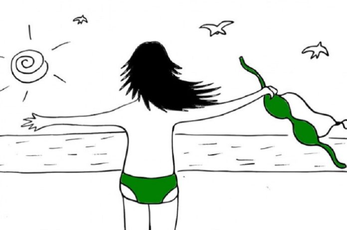 “Querida garota do maiô verde”: o texto que viralizou no verão europeu