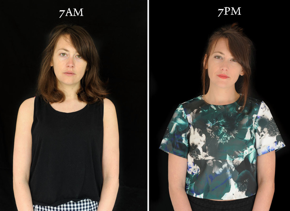 Fotos mostram como a aparência das pessoas muda do dia para a noite contioutra.com - Fotos mostram como a aparência das pessoas muda do dia para a noite