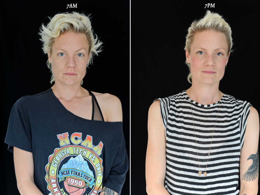 Fotos mostram como a aparência das pessoas muda do dia para a noite contioutra.com - Fotos mostram como a aparência das pessoas muda do dia para a noite