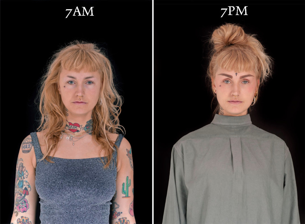 Fotos mostram como a aparência das pessoas muda do dia para a noite contioutra.com - Fotos mostram como a aparência das pessoas muda do dia para a noite