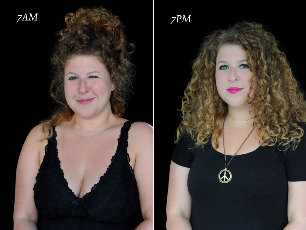 Fotos mostram como a aparência das pessoas muda do dia para a noite contioutra.com - Fotos mostram como a aparência das pessoas muda do dia para a noite