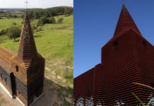 Esta construção enganará seus olhos e fará você repensar suas percepções Esta construção enganará seus olhos e fará você repensar suas percepções